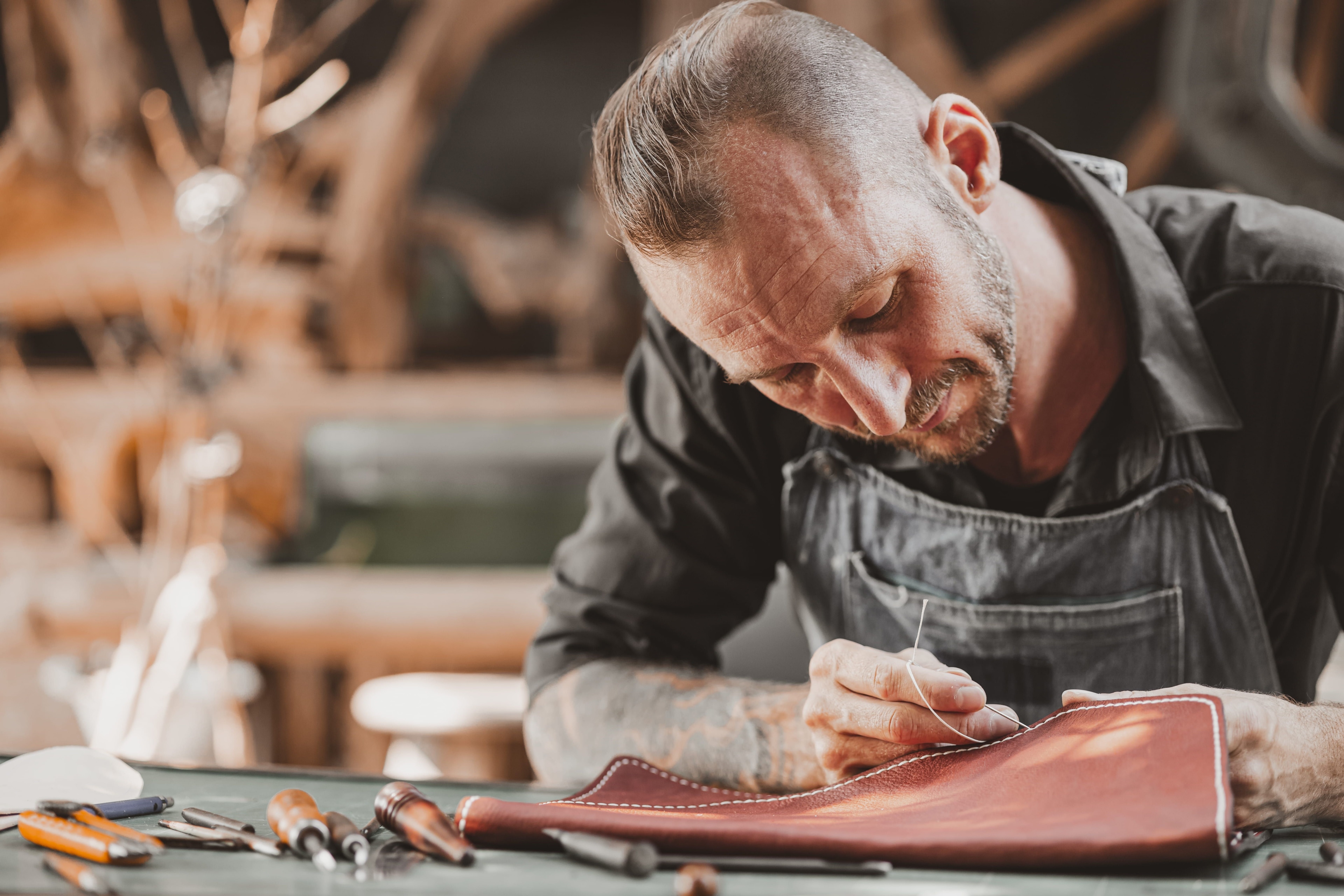 Artisan at work